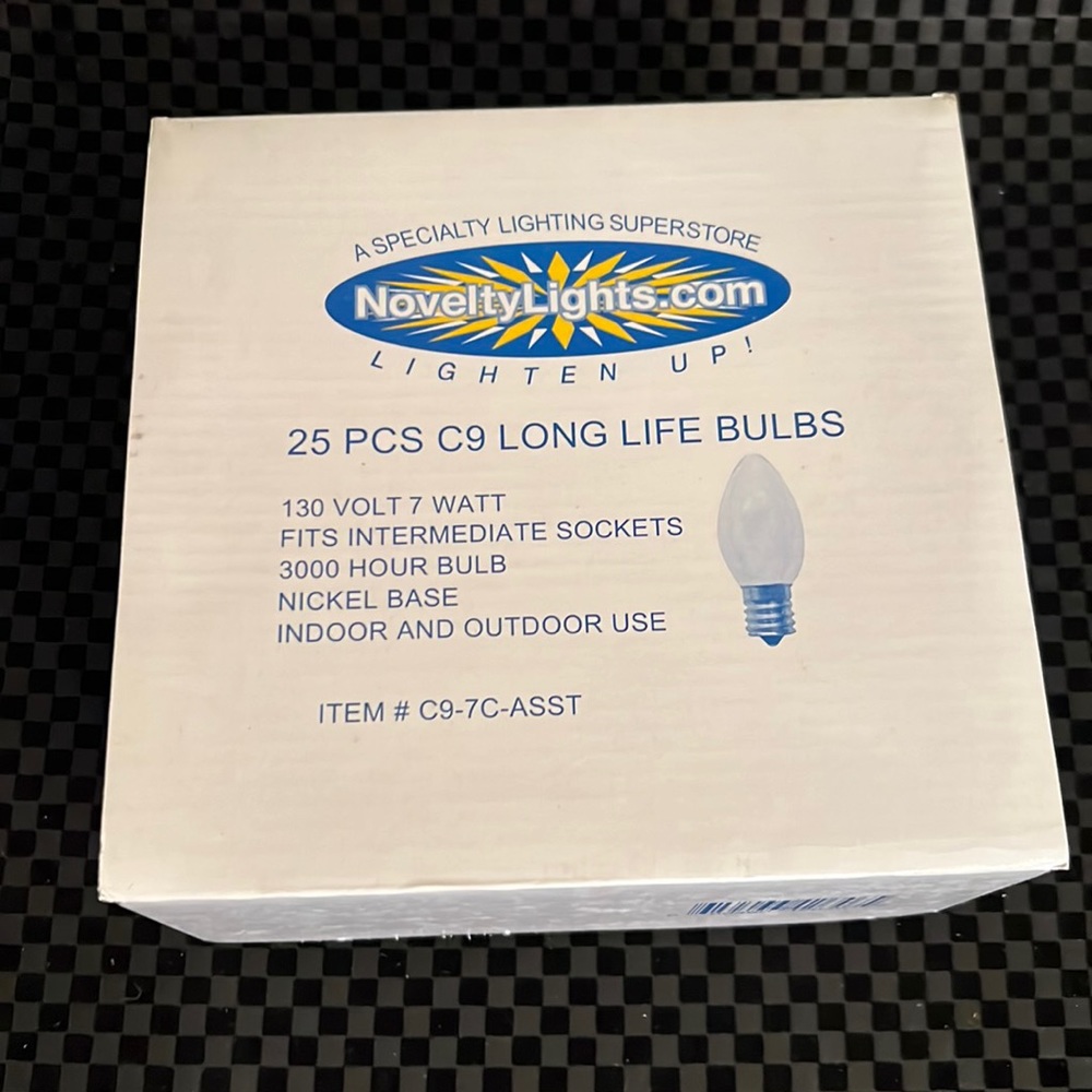 Novelty Christmas Light Bulbs